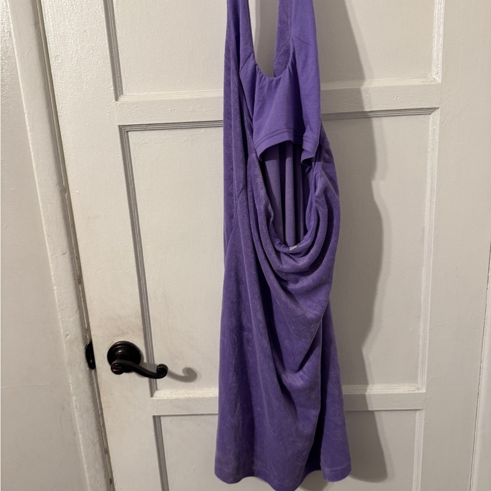 Fabletics Island Terry Halter Dress XXL NWT - Picture 6 of 7